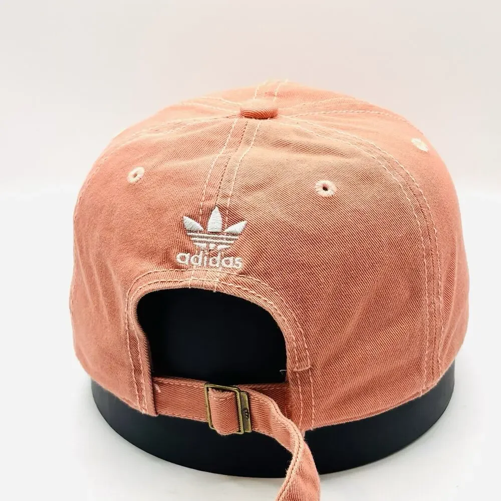 Adidas Cap Hat Corral Womens Trefoil Embroidered Logo Adjustable Strap Outdoors